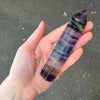 Rainbow Fluorite Generator | natural crystal gemstone | Capricorn Pisces Star Stone | Genuine Gemstone | Crystal Heart Melbourne since 1986