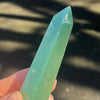 Green AVenturine  Generator | Genuine Stone | Single Point | Energy or physical healing Tool | Crystal Heart Melbourne Australia since 1986