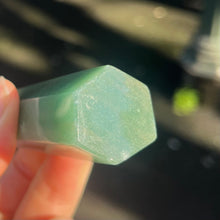 Load image into Gallery viewer, Green AVenturine  Generator | Genuine Stone | Single Point | Energy or physical healing Tool | Crystal Heart Melbourne Australia since 1986