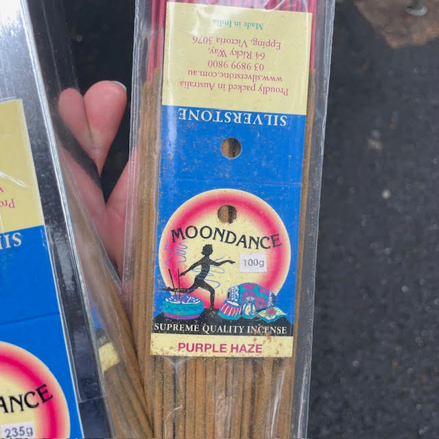 Moondance Incense - PURPLE HAZE - large