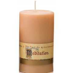 Meditation Candle 80 hours| Meditation | Meditation Range | Moisturizer | Pure Essential Oils | Cream | Perfume | Natural | Lavender Oil | Orange Oil | Cedarwood Oil | Patchouli Oil | Bergamot Oil | Aware Environmental | Crystal Heart Melbourne Australia since 1986