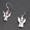 Earring Angel 925 Silver & Natural Diamond | Crystal Heart Melbourne Australia since 1986 | Shipping to USA EU UK Japan