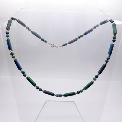 Chrysocolla Jewellery Collection | 925 Sterling Silver – Crystal Heart