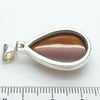 Orange Hessonite Garnet Pendant  | Cinnamon Garnet | Teardrop Cabochon | 925 Sterling Silver |  Stimulating & Centering | Creativity | Prosperity | Genuine Gems from Crystal Heart Melbourne Australia since 1986