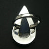 Labradorite Ring | Large Teardrop Cabochon | 925 Sterling Silver | Blue Fire | US Size 8 | AUS Size P1/2 | Sagittarius Scorpio Leo Star Stone | Genuine Gems from Crystal Heart Melbourne Australia since 1986