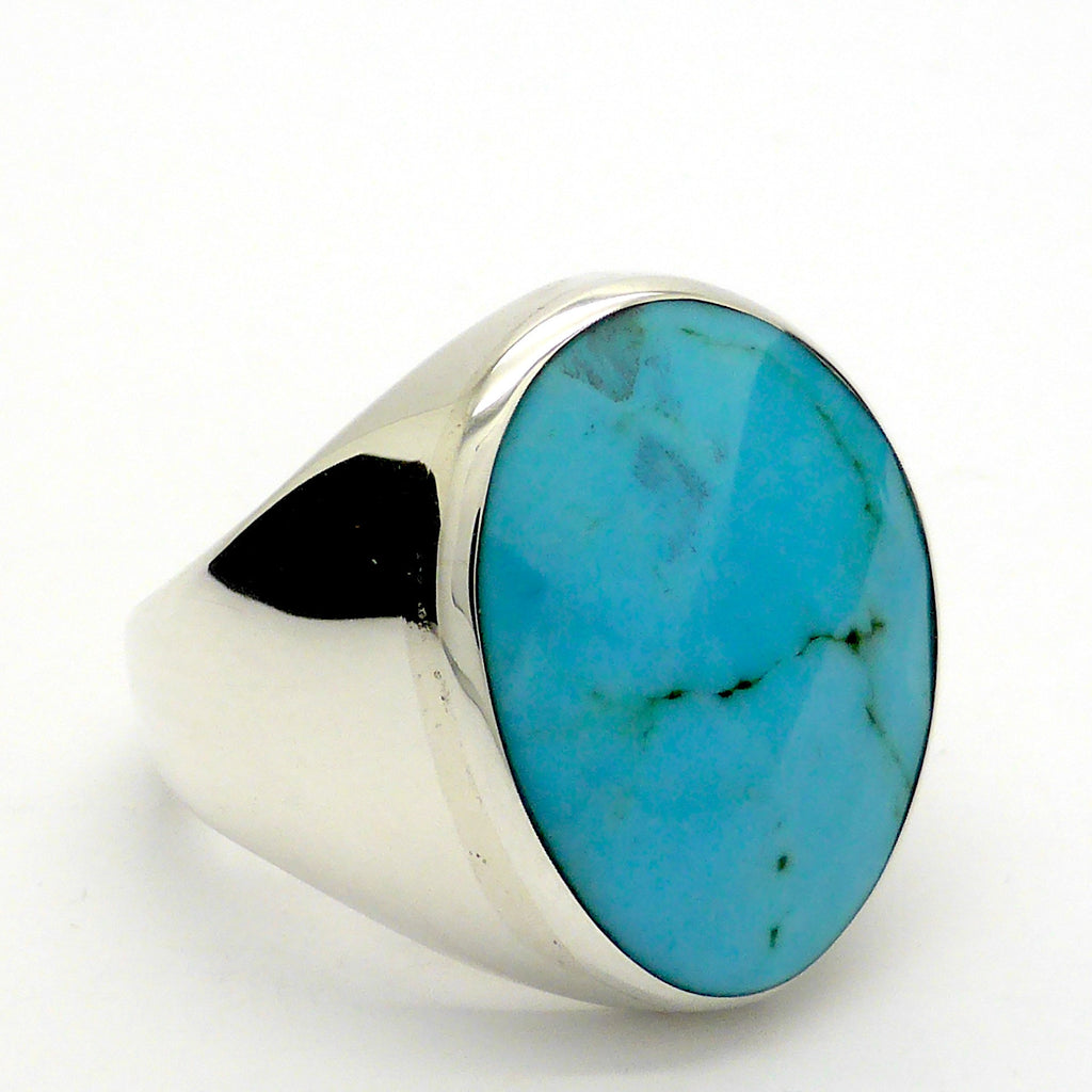 925 Sterling silver Ring | Italian Made | Arizona Turquoise | Robin's Egg Blue | Australian supplier | Melbourne Australia 