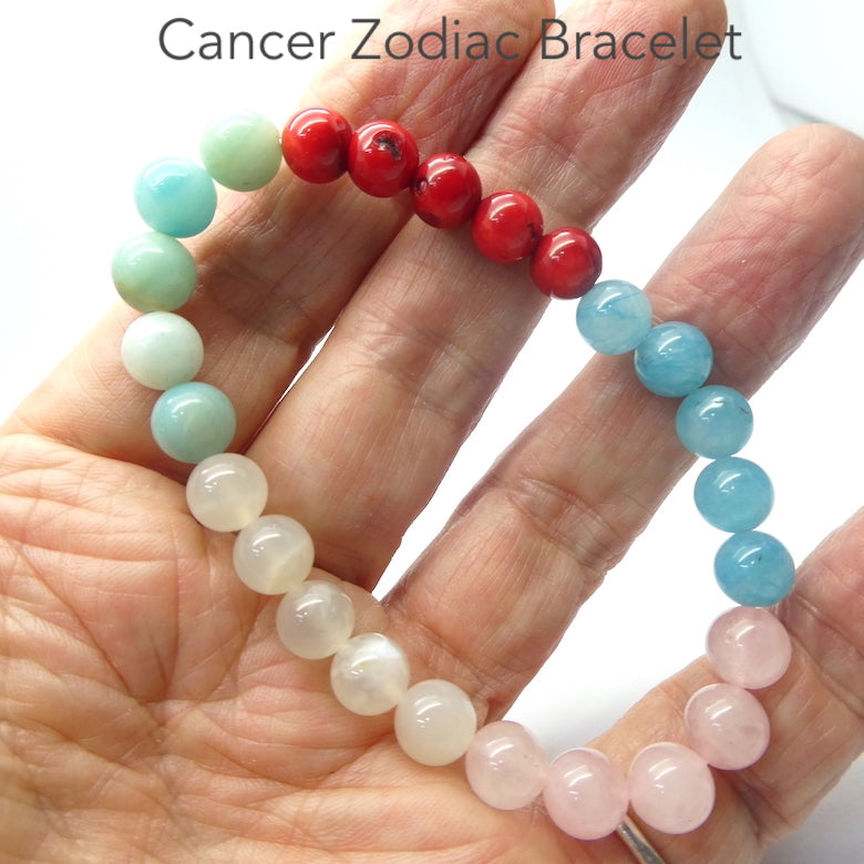 Cancer Zodiac Crystal Bracelet  Divine Magic Crystals