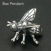 Bee Jewelry Pendant | 925 Sterling silver | Life Like | Wings in Flight |  Creativity fertility Goddess wisdom power | Melissa | Merovingian | Crystal Heart Melbourne Australia since 1986