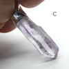 Amethyst Pendant, Natural Vera Cruz Point, 925 Silver