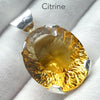 Citrine Pendant | Large Faceted Oval | Natural Gemstone | Special Cut | Mesmerising | 925 Sterling Silver | Abundant Energy | Repel Negativity | Positive Healing Energy | Aries Gemini Leo Libra | Genuine Gems from Crystal Heart Melbourne Australia  since 1986