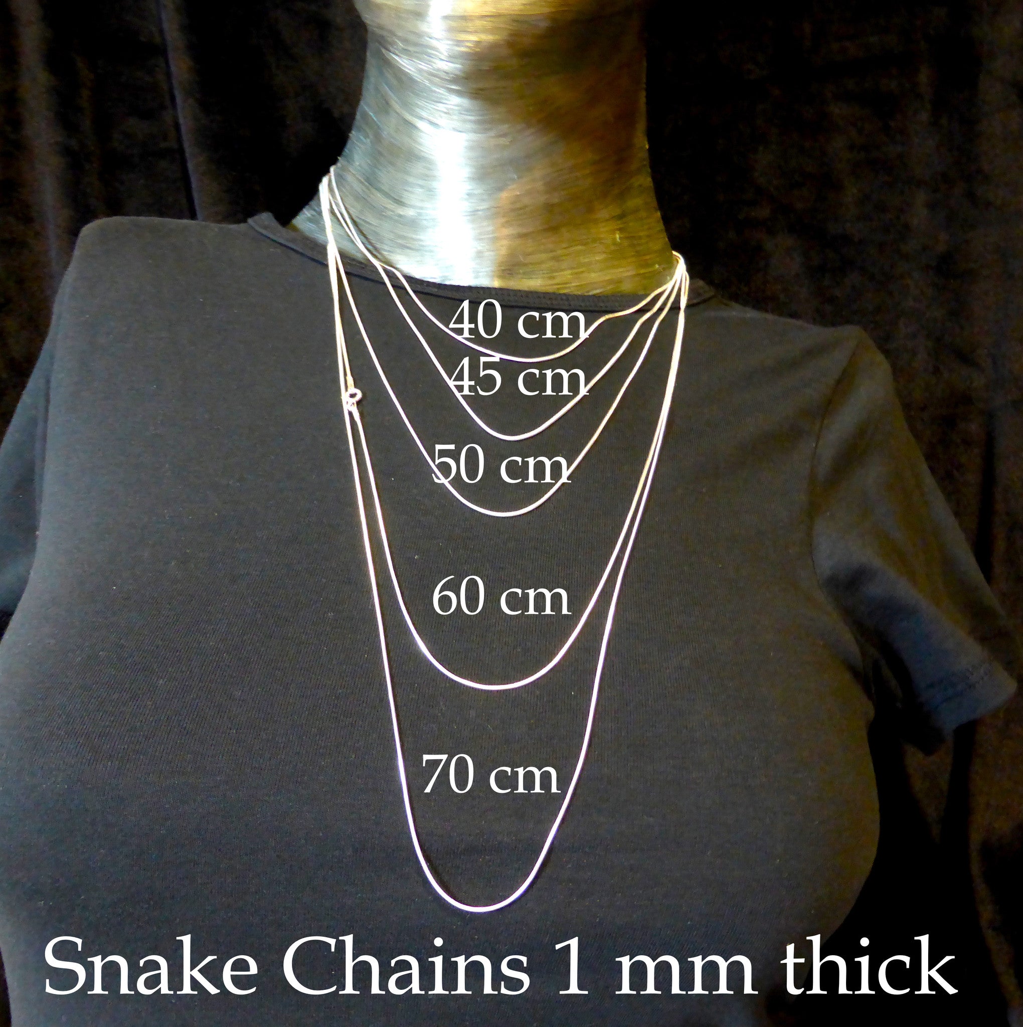 Thick snake clearance chain