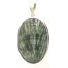 Seraphinite Pendant Oval Cabochon | 925 Sterling Silver | Clinochlore | Energise Unlobck Regenerate | Chronic Fatigue | Birthing | Crystal Heart Melbourne Australia since 1986