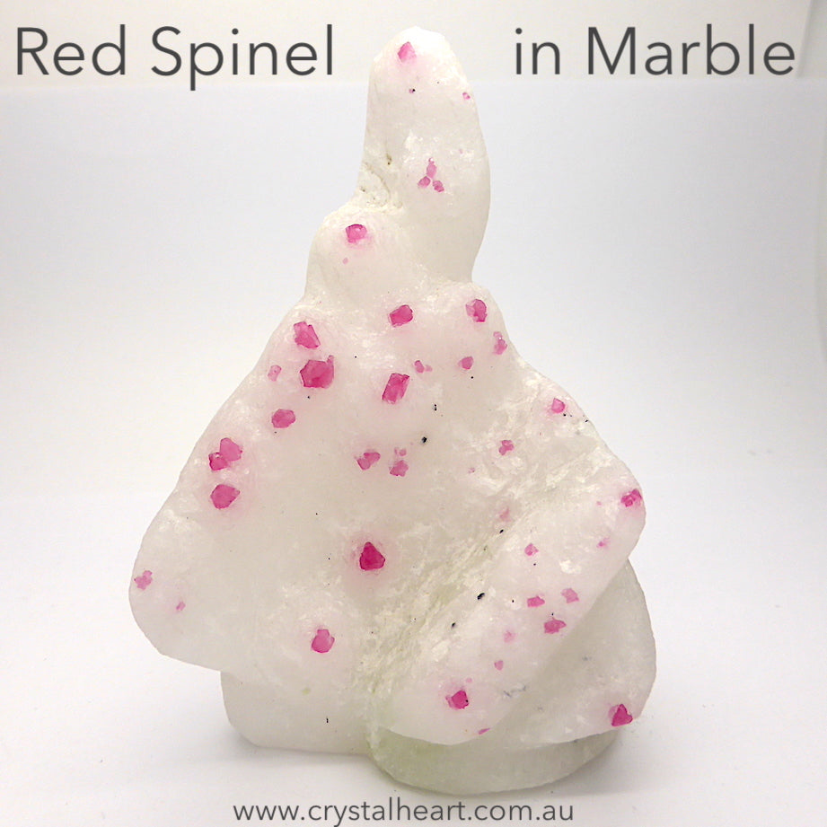 Red Spinel Crystals in Quartz Matrix | Beautifully formed | Abstract Scupture | Crystal Heart Melbourne Australia since 1986