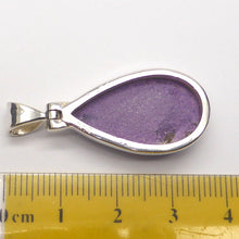 Load image into Gallery viewer, Purpurite Pendant | Teardop Cabochon | 925 Sterling Silver | Iron Manganese Phosphate | Connect your Soul and liberate | Genuine Gems from Crystal Heart Melbourne Australia since 1986