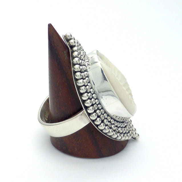 Cowrie Shell Ring: Protection and Prosperity (Sterling Silver)