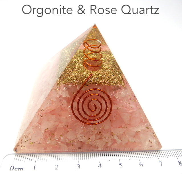 Grounded In Love-Small Orgonite Pyramid high quality