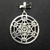 Cube of Metatron Pendant | 925 Sterling Silver | Resonate with Higher Knowledge |  Crystal Heart Melbourne Australia since 1986