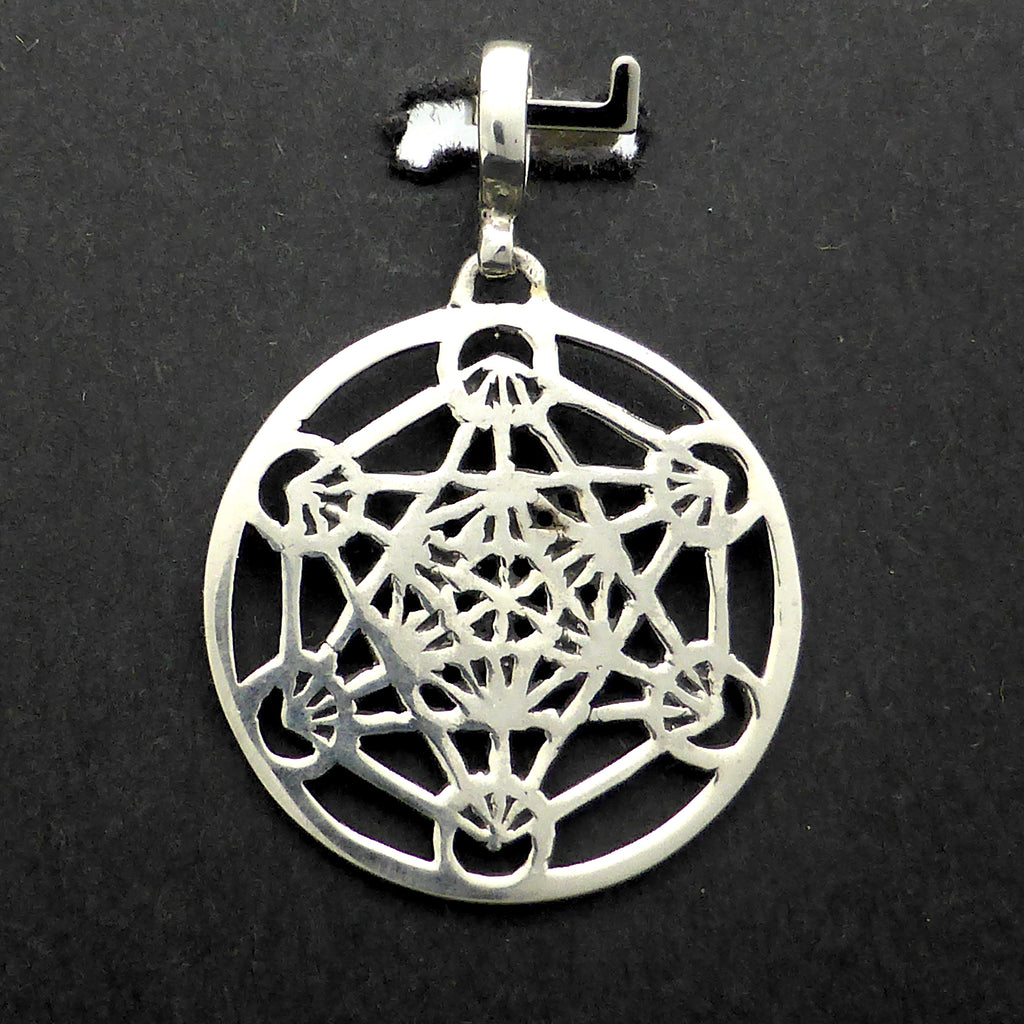 Cube of Metatron Pendant | 925 Sterling Silver | Resonate with Higher Knowledge |  Crystal Heart Melbourne Australia since 1986