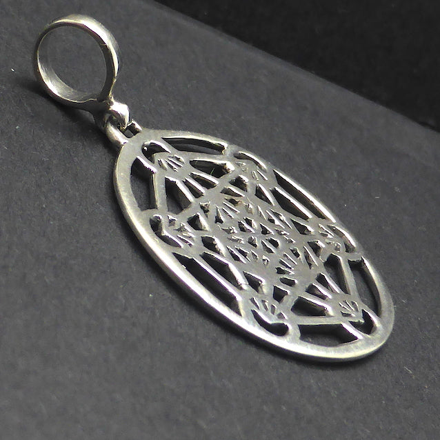 Cube of Metatron Pendant | 925 Sterling Silver | Resonate with Higher Knowledge |  Crystal Heart Melbourne Australia since 1986