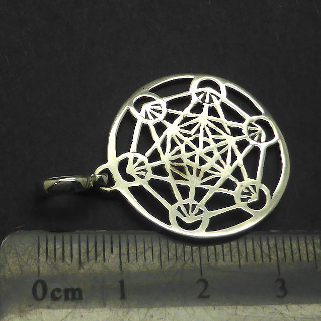 Cube of Metatron Pendant | 925 Sterling Silver | Resonate with Higher Knowledge |  Crystal Heart Melbourne Australia since 1986