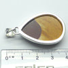 Australian Mookaite Pendant  | 925 Sterling Silver | Teardrop Cabochon | Rich Ochre and Wine or Maroon | Quality Bezel Setting | Dreamtime | Ancestral Spirits | Genuine Gems from Crystal Heart Melbourne Australia since 1986