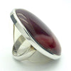 Australian Mookaite Ring  | 925 Sterling Silver | Oval Cabochon | Rich Ochre and Wine or Maroon | Quality Bezel Setting | US Ring Size 7.75 | AUS Size P | Dreamtime | Ancestral Spirits | Genuine Gems from Crystal Heart Melbourne Australia since 1986