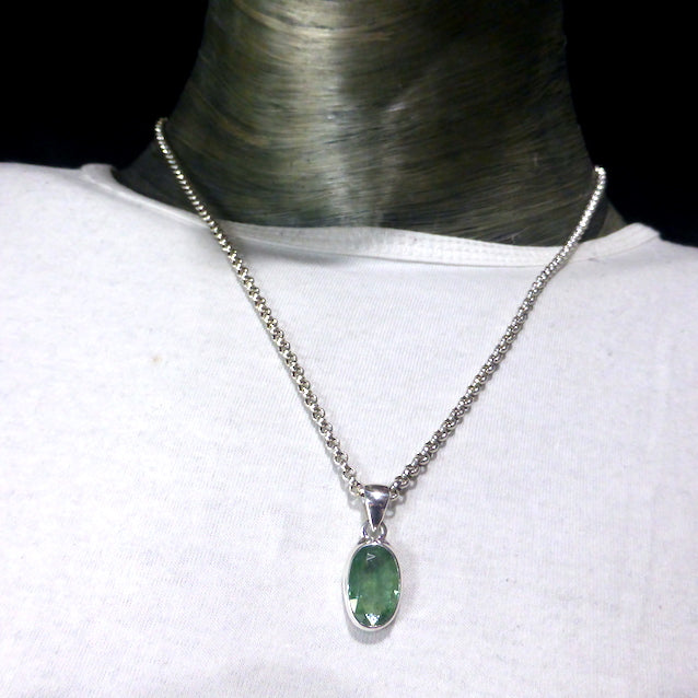 Green on sale kyanite necklace