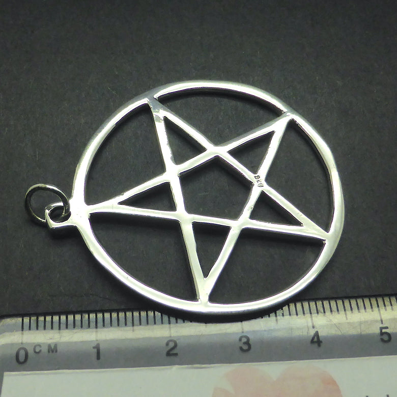 Pentagram necklace 2024 sterling silver